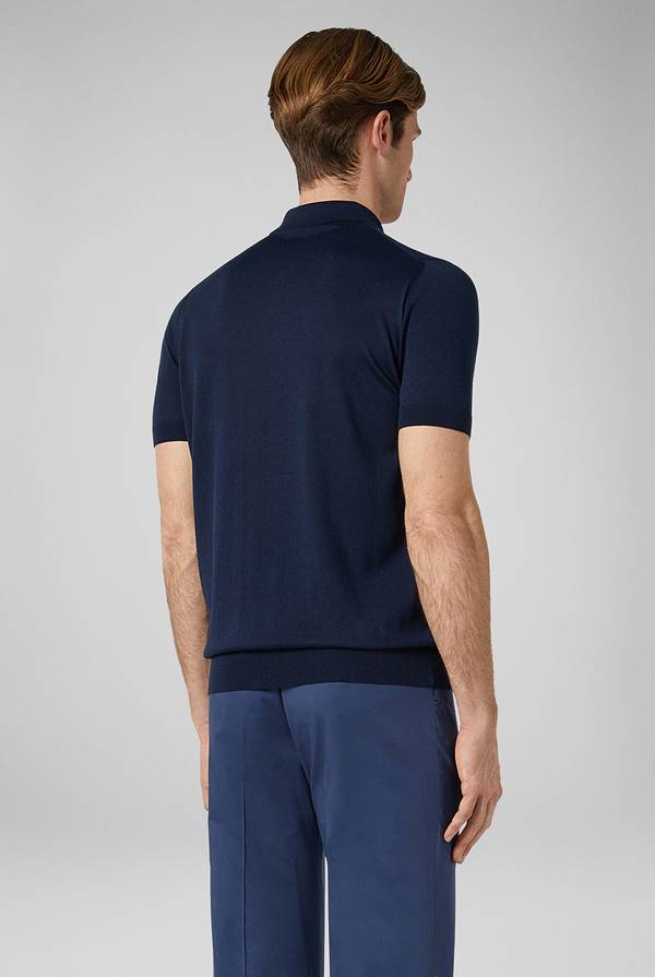 Lab. Pal Zileri Polo in maglia di seta e cotone Affare Del Giorno
