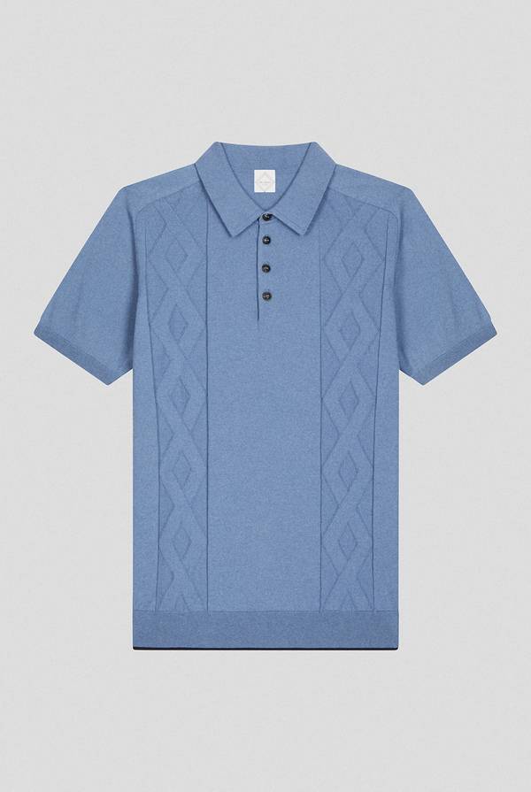 Lab. Pal Zileri Polo in maglia con calati Convenienza