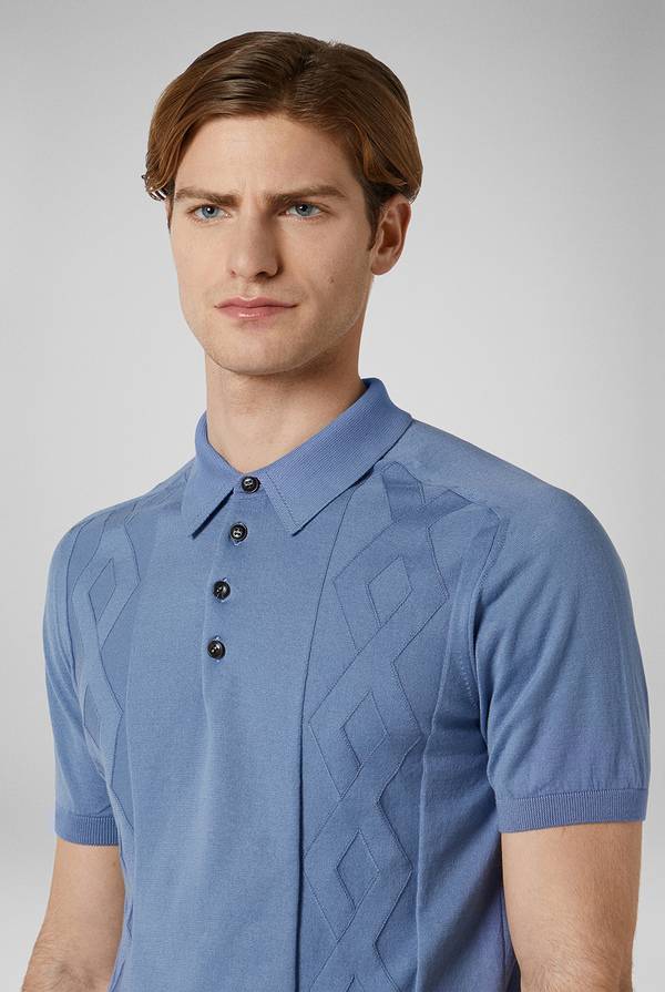 Lab. Pal Zileri Polo in maglia con calati Convenienza