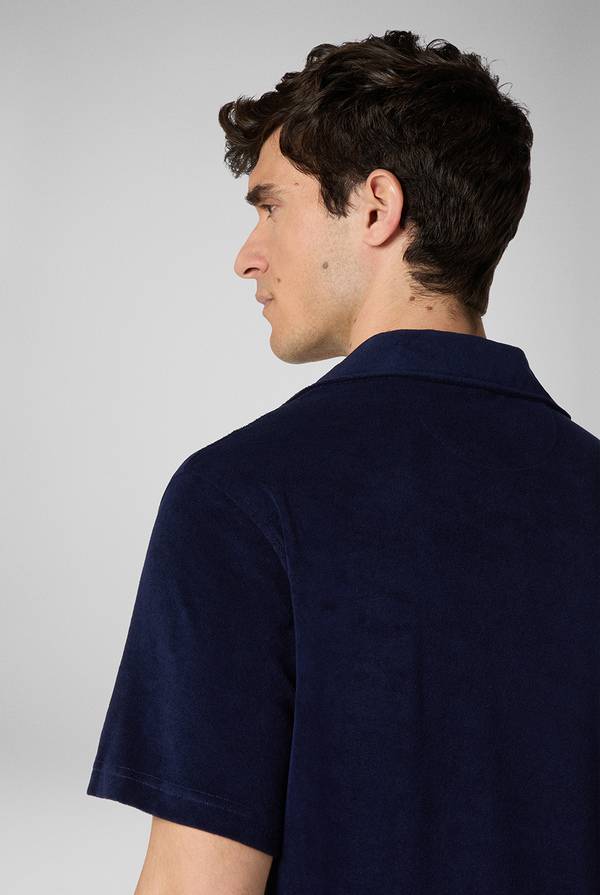 Lab. Pal Zileri Camicia bowling in jersey Offerte