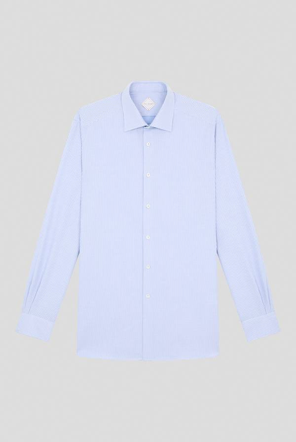 Lab. Pal Zileri Camicia in puro cotone jacquard Vendita Economica