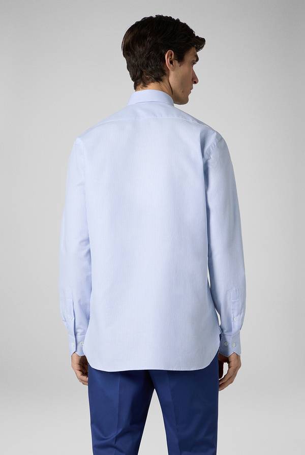 Lab. Pal Zileri Camicia in puro cotone jacquard Vendita Economica