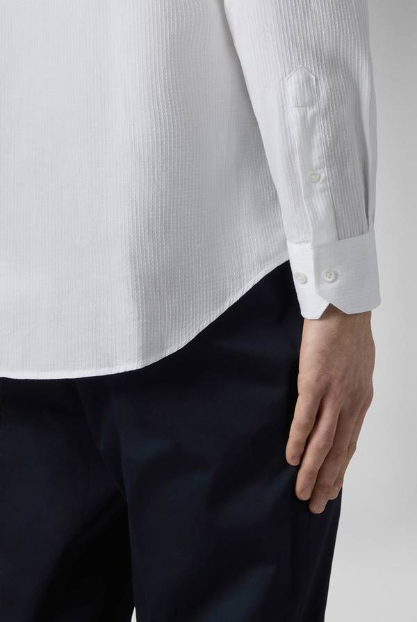 Lab. Pal Zileri Camicia bianca in cotone Negozio