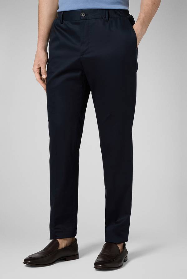 Lab. Pal Zileri Pantalone in cotone e tencel stretch Negozio