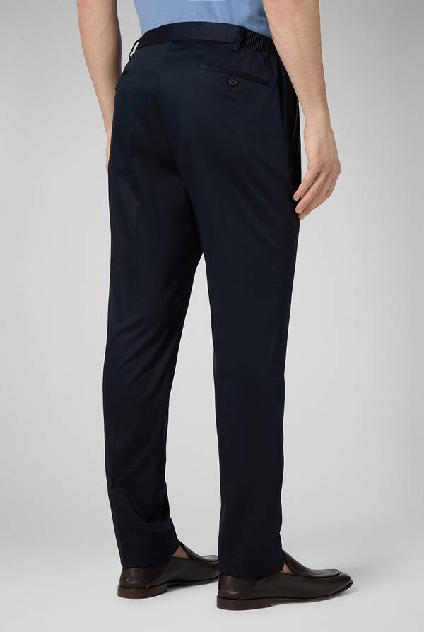 Lab. Pal Zileri Pantalone in cotone e tencel stretch Negozio