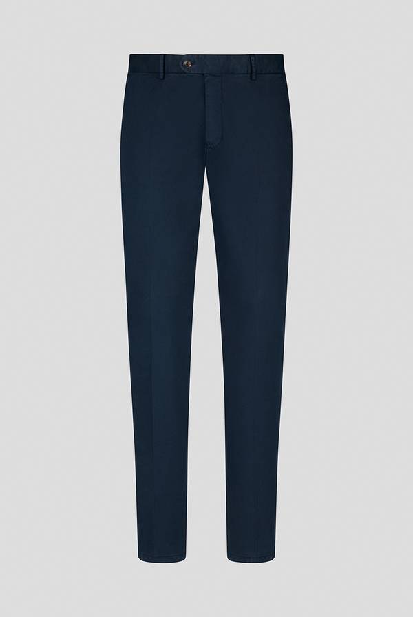 Lab. Pal Zileri Chino in cotone stretch tinto in capo Pezzi Unici