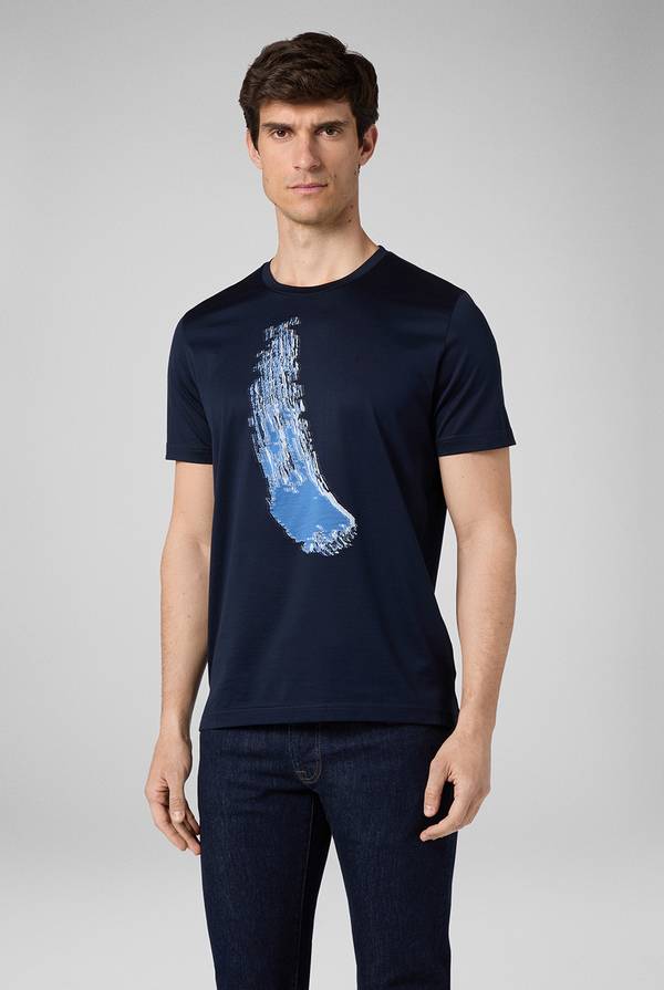 Lab. Pal Zileri Tshirt con lavorazione jacquard Fino Al -60%