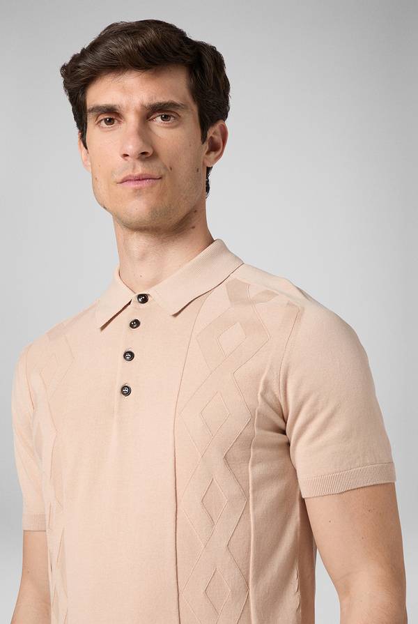 Lab. Pal Zileri Polo in maglia con calati 50% di sconto per tempo limitato