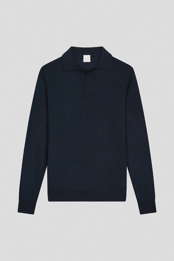 Lab. Pal Zileri Polo in maglia a maniche lunghe Sconto