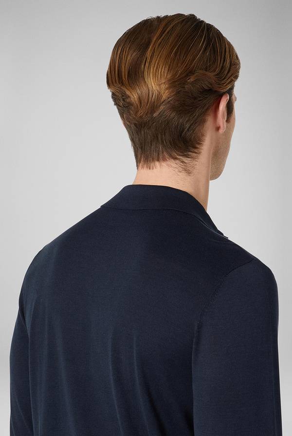 Lab. Pal Zileri Polo in maglia a maniche lunghe Sconto