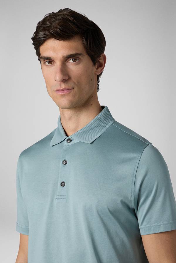 Lab. Pal Zileri Polo in cotone mercerizzato In Vendita