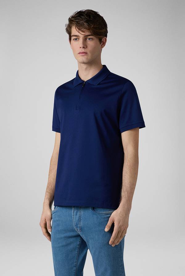Lab. Pal Zileri Polo con monogramma allover Pezzi Unici