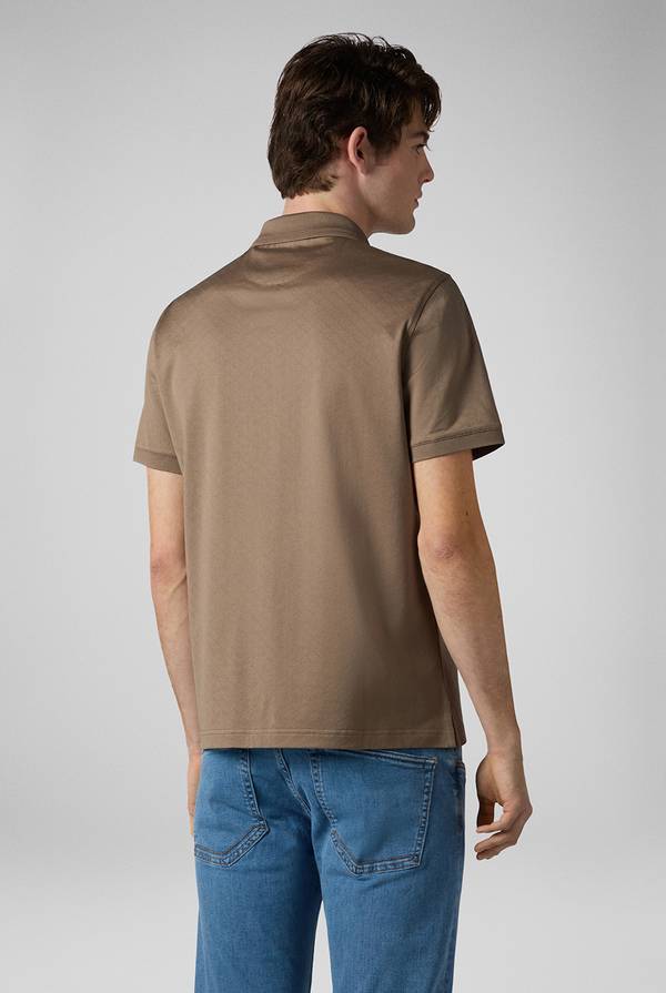 Lab. Pal Zileri Polo con monogramma allover Offerte