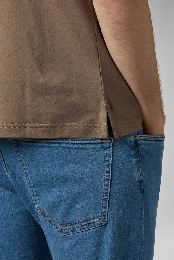 Lab. Pal Zileri Polo con monogramma allover Offerte