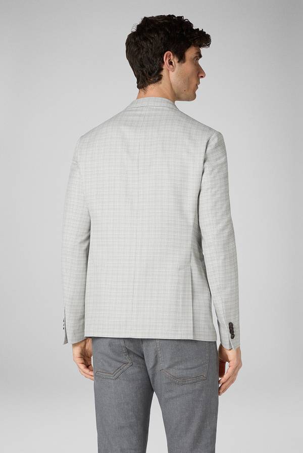 Lab. Pal Zileri Giacca Effortless con motivo micro check Qualità Garantita