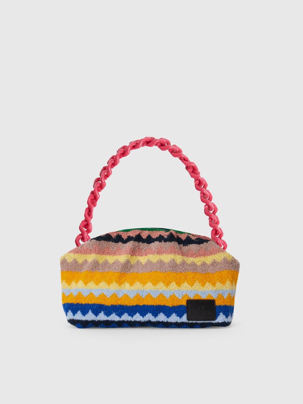 Missoni Clutch in spugna di cotone zig zag Sottocosto