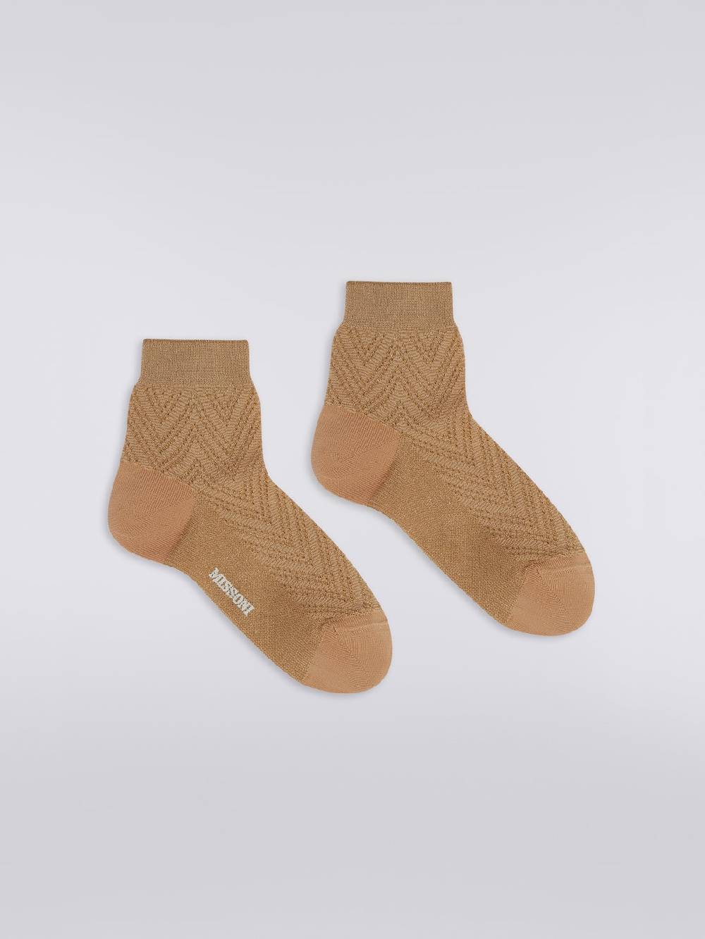 Missoni Calzini corti in modal zig zag con lurex Convenienza