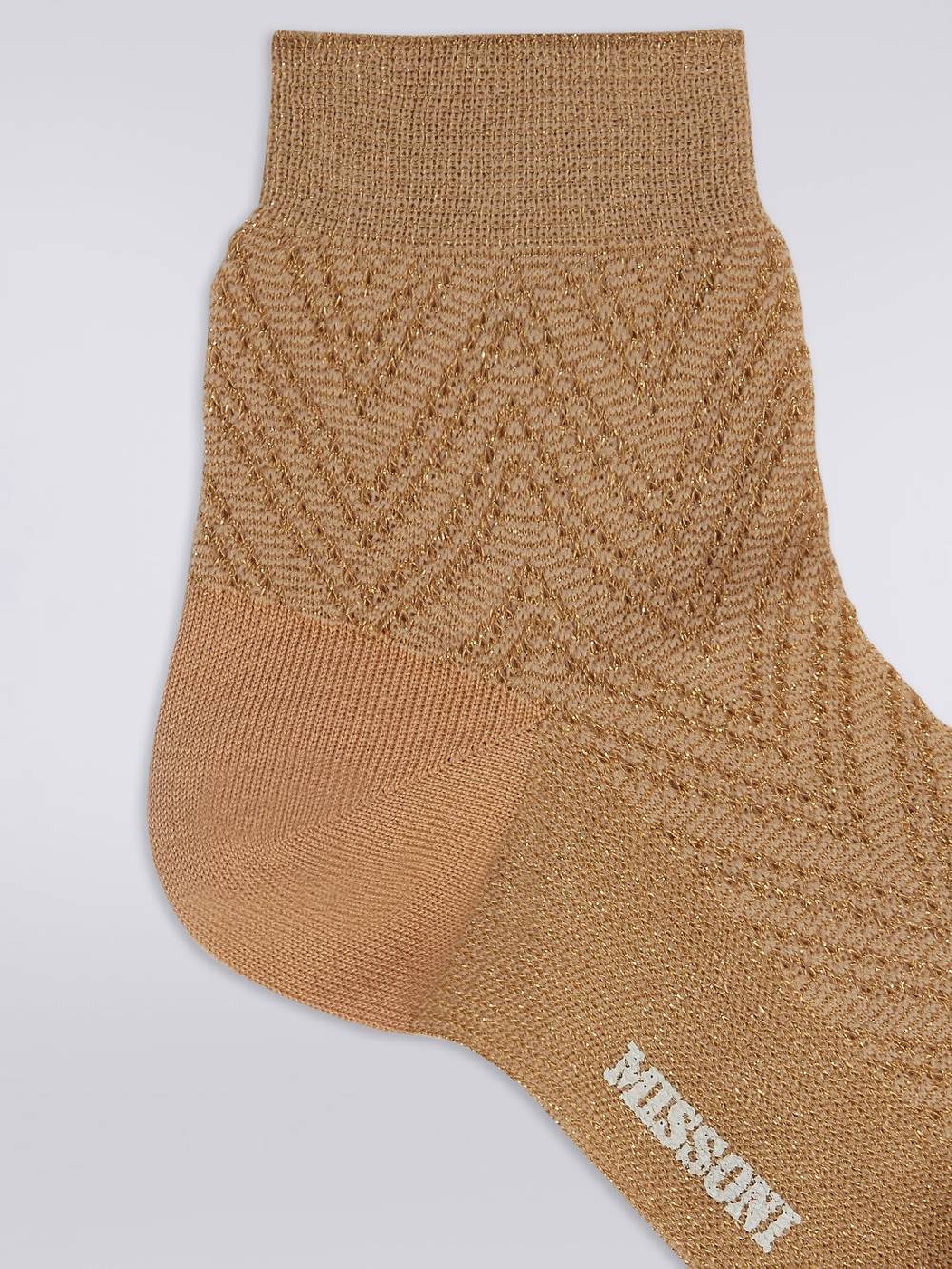 Missoni Calzini corti in modal zig zag con lurex Convenienza