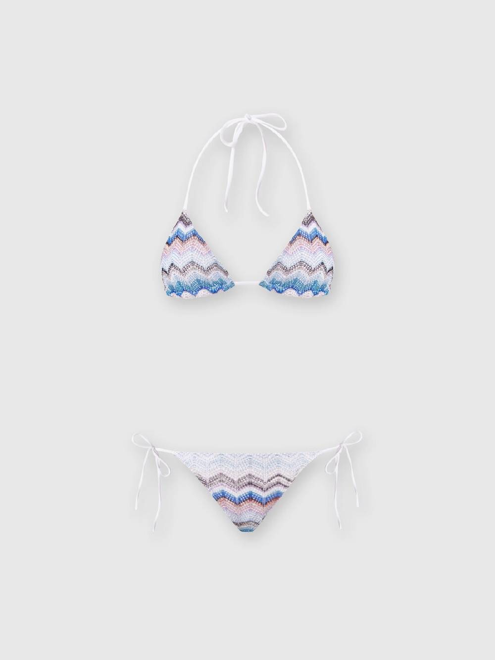 Missoni Bikini crochet zig zag con lurex Economico