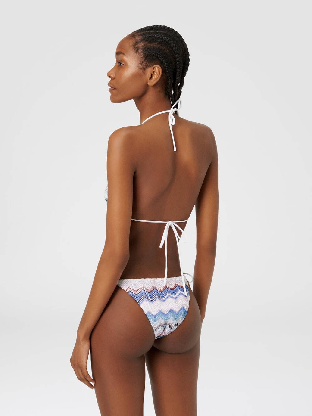 Missoni Bikini crochet zig zag con lurex Economico
