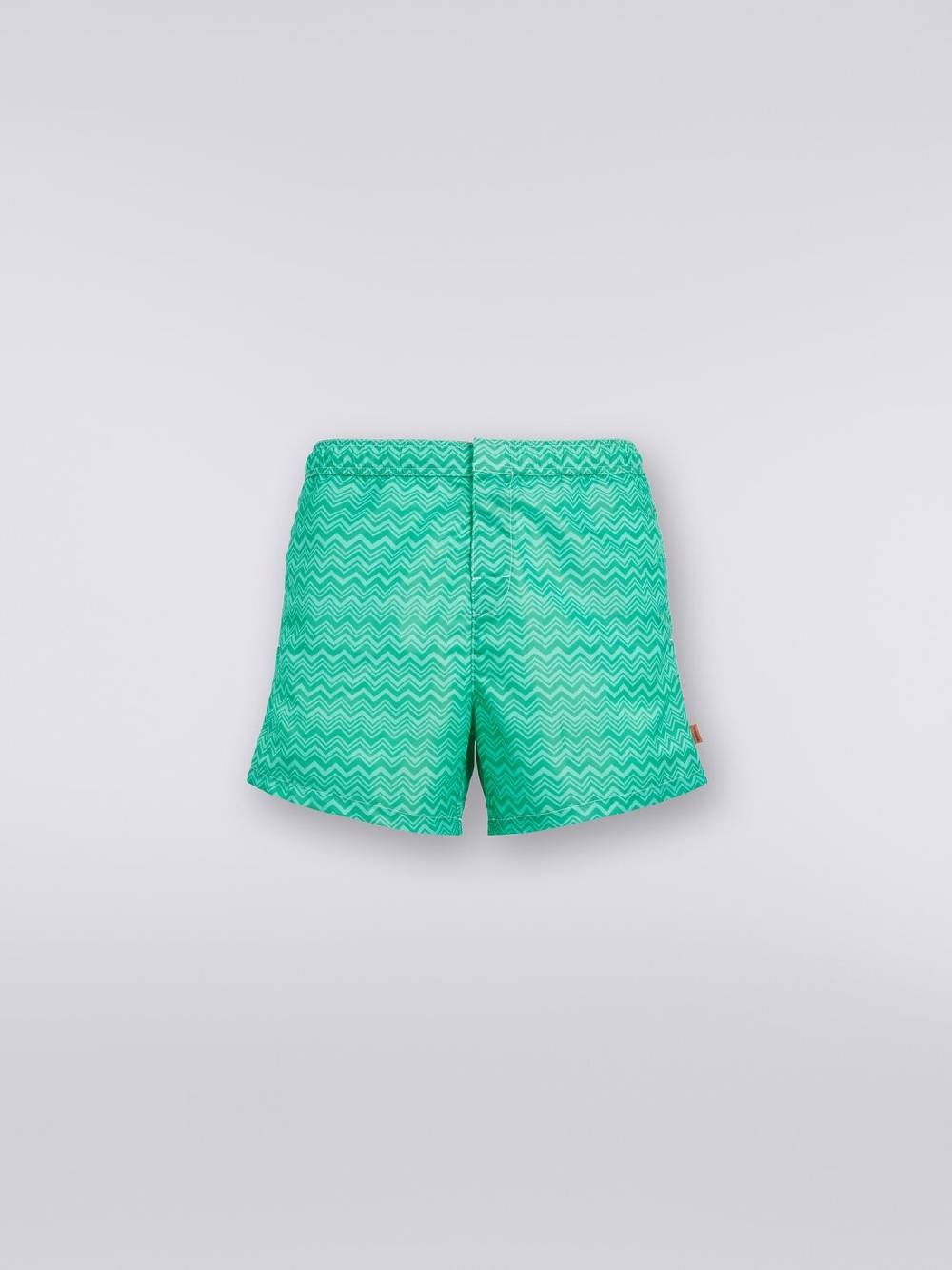 Missoni Boxer mare con stampa zig zag tonale In Saldo