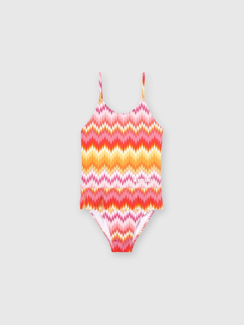Missoni Costume intero chevron con scritta logo Promozione