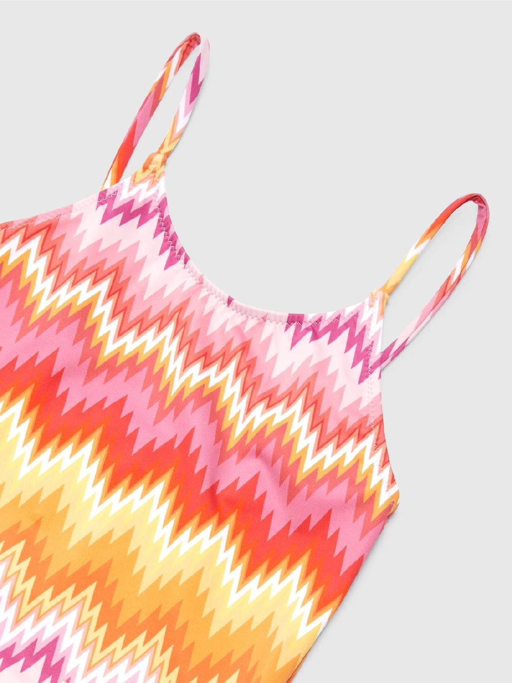 Missoni Costume intero chevron con scritta logo Promozione