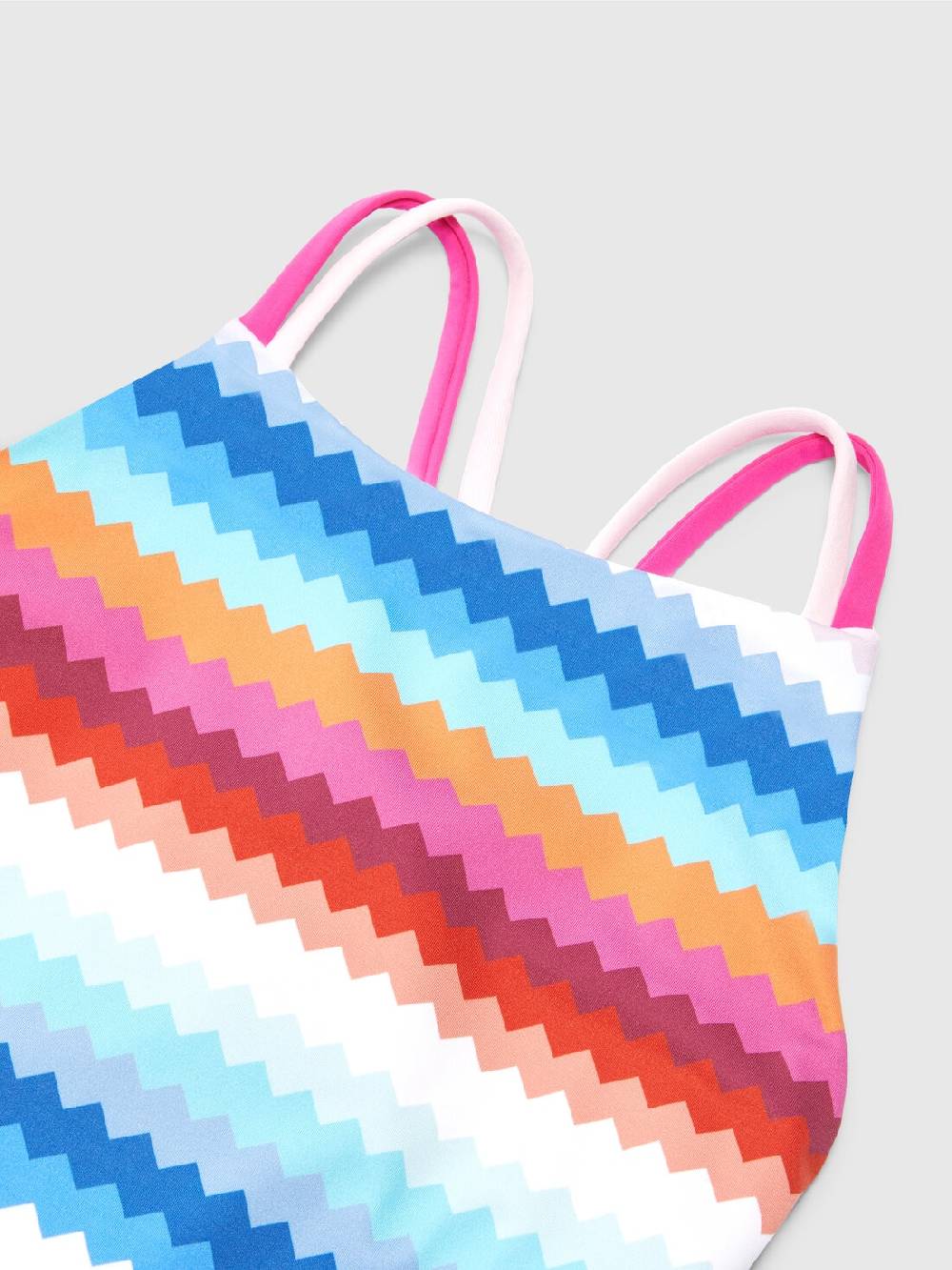 Missoni Costume intero zig zag con scritta logo Soddisfazione Garantita