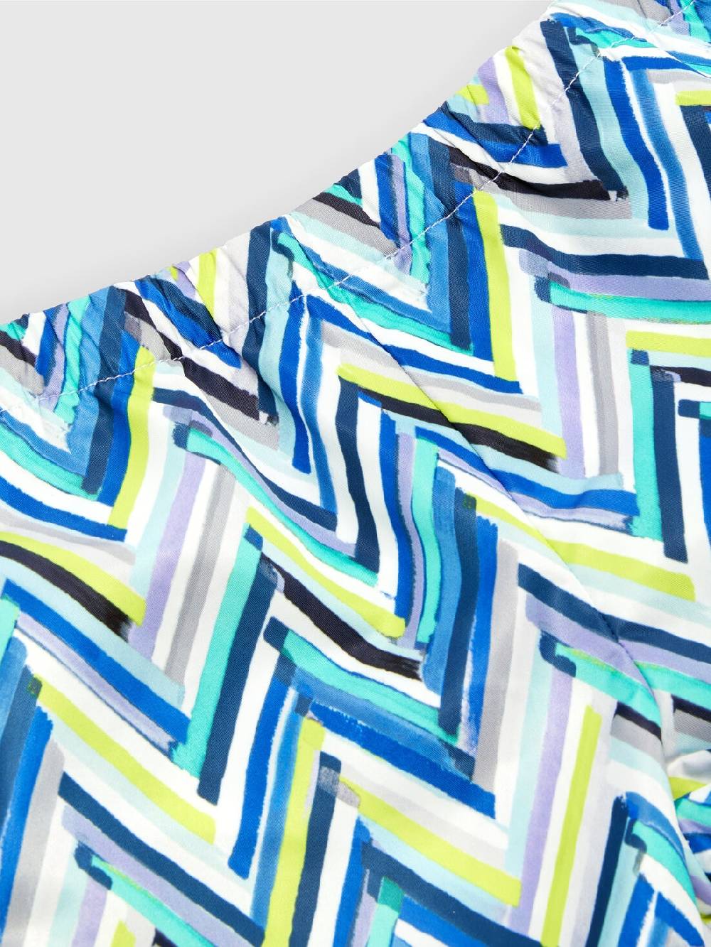 Missoni Boxer mare con stampa zig zag e scritta logo Promozione Limitata