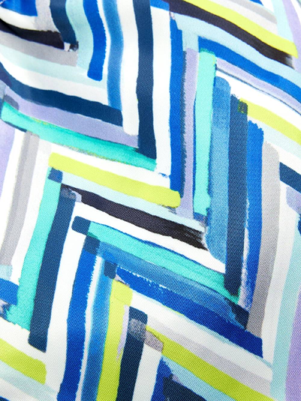 Missoni Boxer mare con stampa zig zag e scritta logo Promozione Limitata