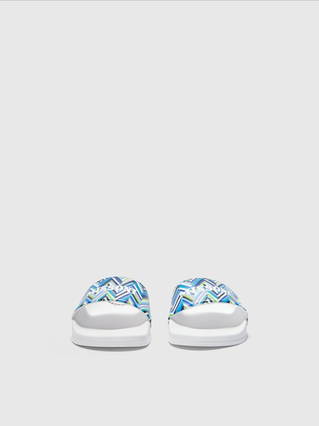 Missoni Ciabatte con motivo chevron e scritta logo Fino Al -60%