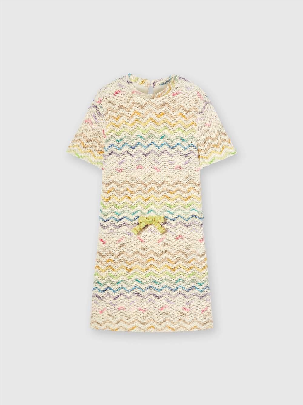 Missoni Abito in maglia di misto cotone chevron Shopping Online