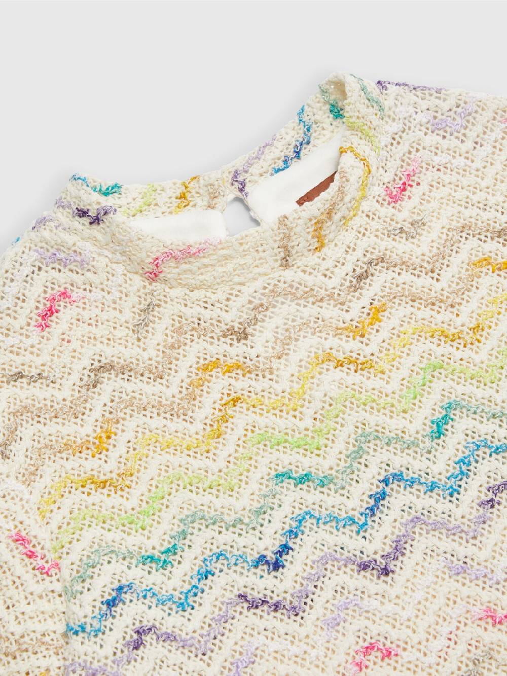 Missoni Abito in maglia di misto cotone chevron Shopping Online