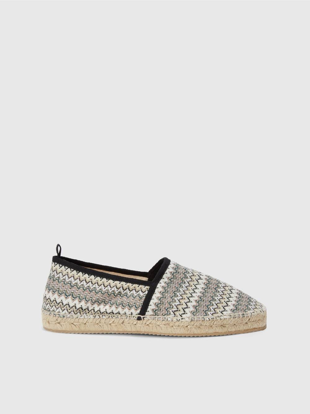 Missoni Espadrilles in tessuto zig zag In Vendita