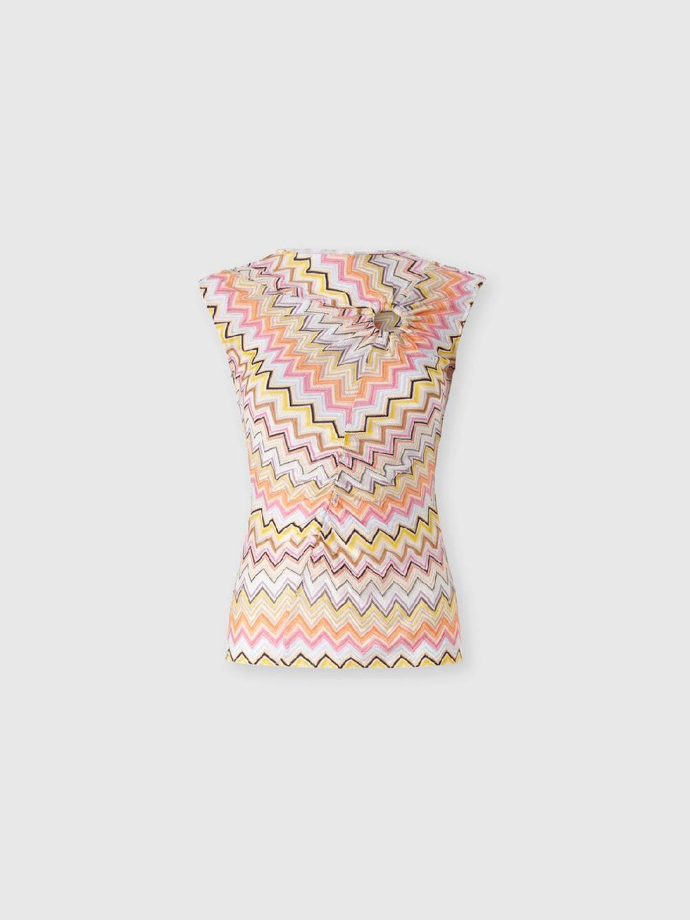 Missoni Top senza maniche con scollatura arricciata Negozio