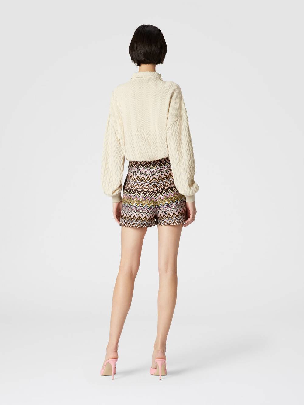 Missoni Shorts in viscosa zig zag Moda