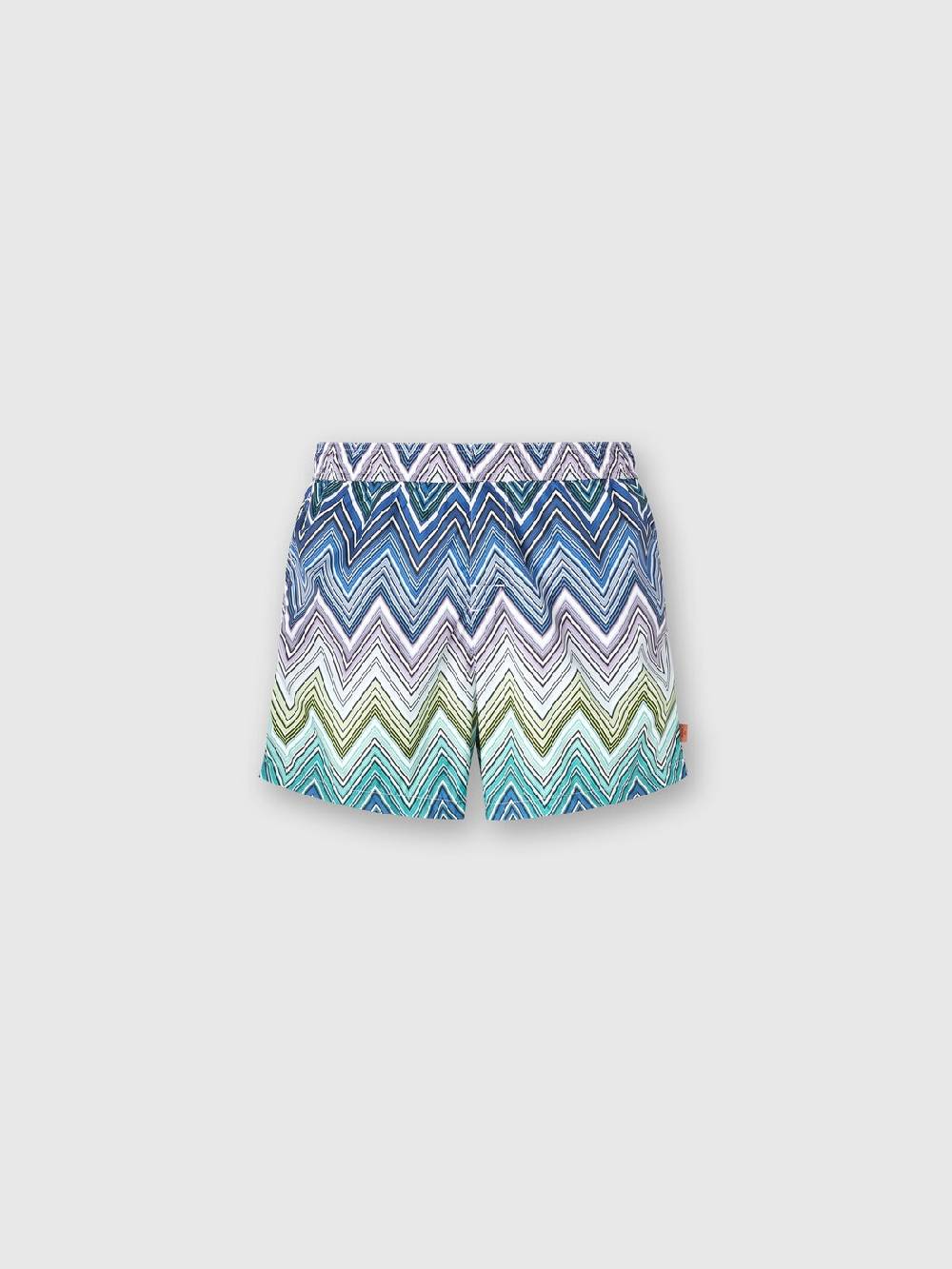 Missoni Boxer mare con stampa macro zig zag 2025
