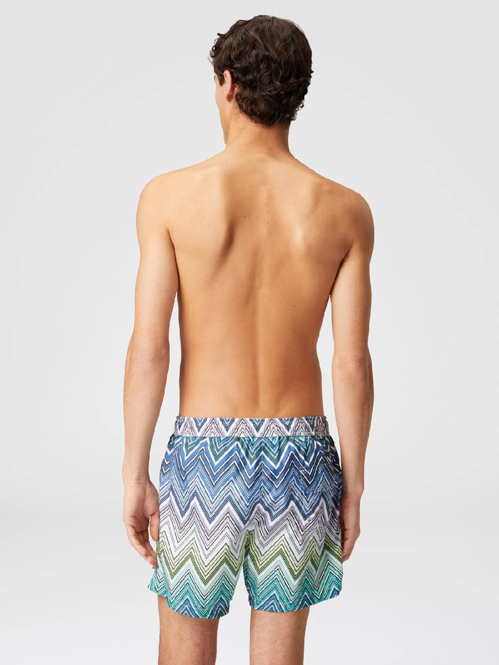 Missoni Boxer mare con stampa macro zig zag 2025