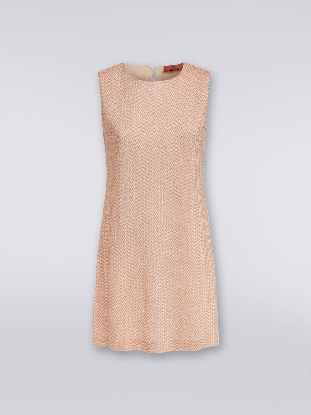 Missoni Mini-abito senza maniche in viscosa lamé Qualità
