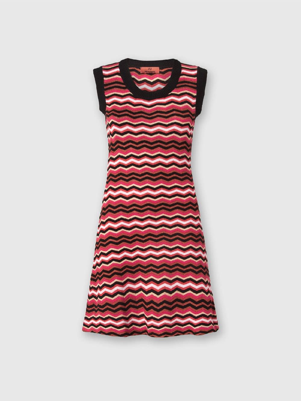Missoni Abito senza maniche in maglia zig zag Soddisfazione Garantita