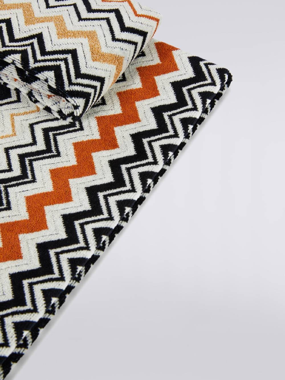Missoni Set 2 pezzi di asciugamani da bagno Bernard in spugna di cotone chevron Fino Al -60%