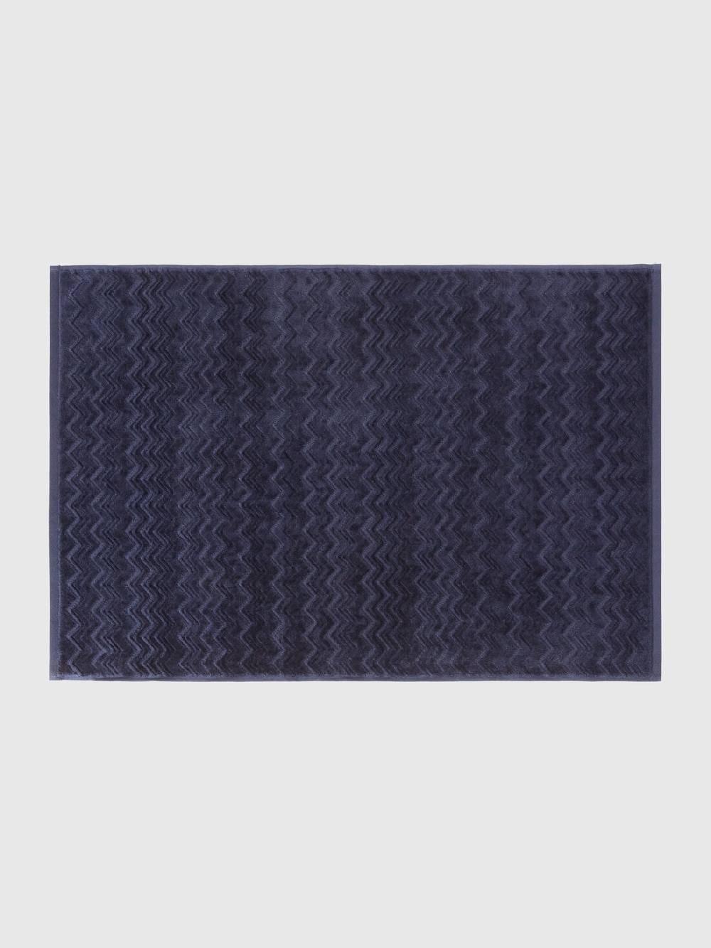 Missoni Tappetino da bagno Chalk 60x90 cm in cotone zig zag Prezzo Ridotto