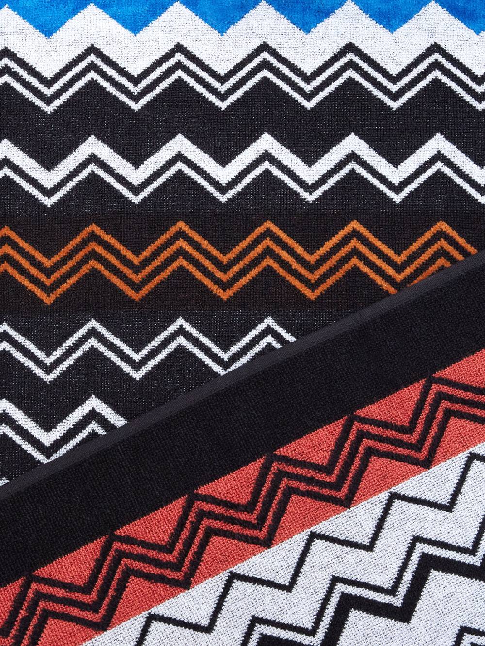 Missoni Telo mare 180x100 cm Neoclassic in spugna di cotone zig zag Convenienza
