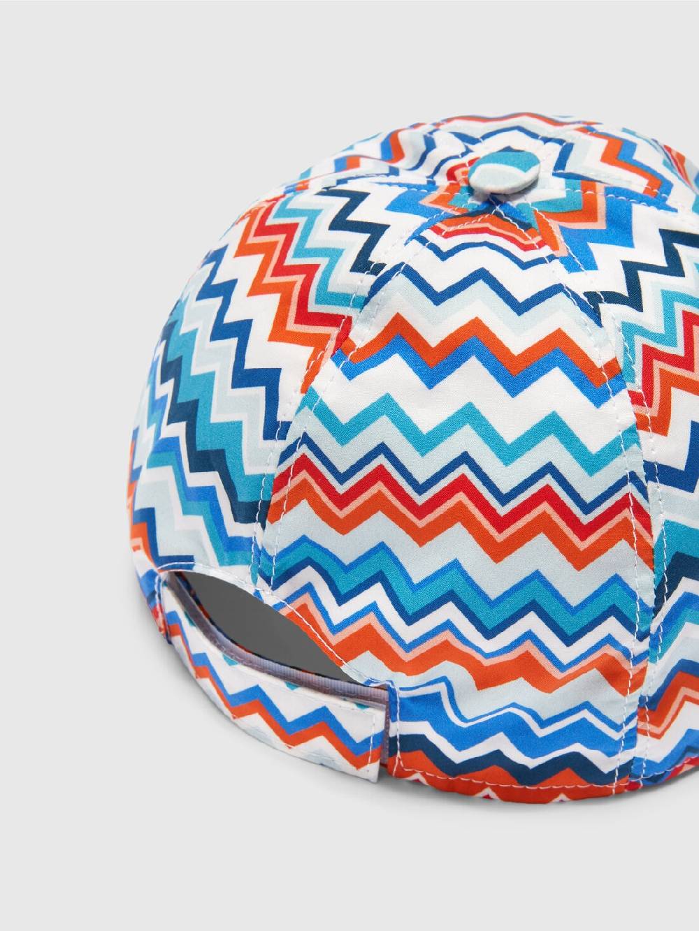 Missoni Cappello con visiera in cotone zig zag Vendite Flash