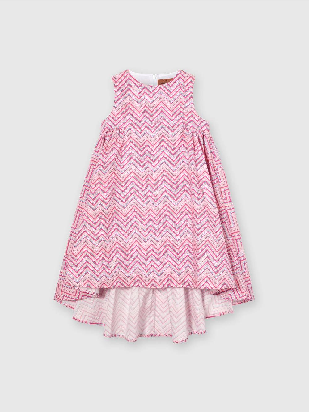 Missoni Abito in cotone con stampa zig zag Moda