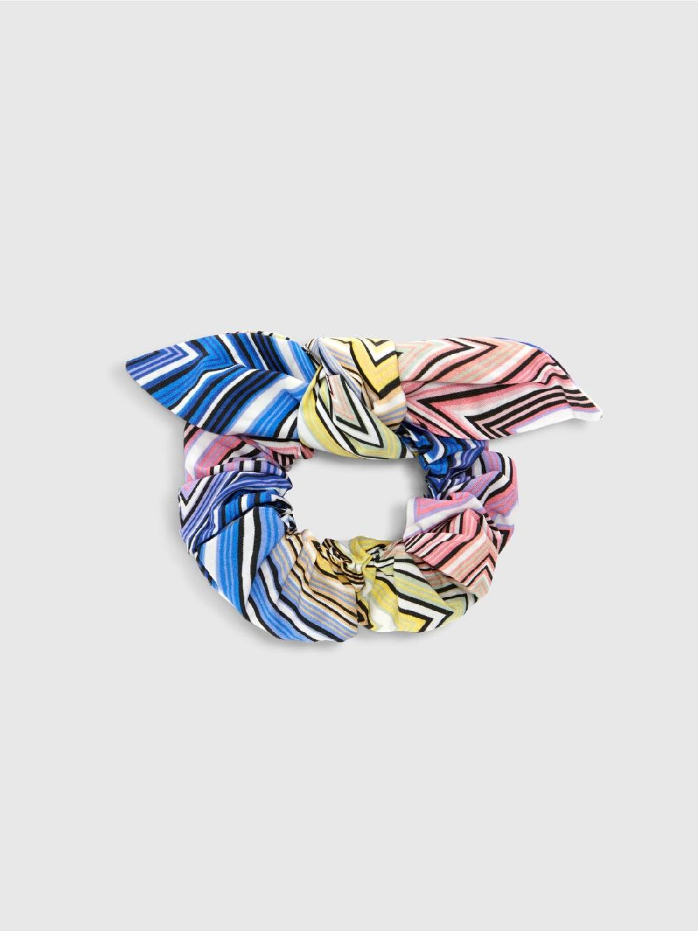 Missoni Scrunchie in cotone chevron Italy