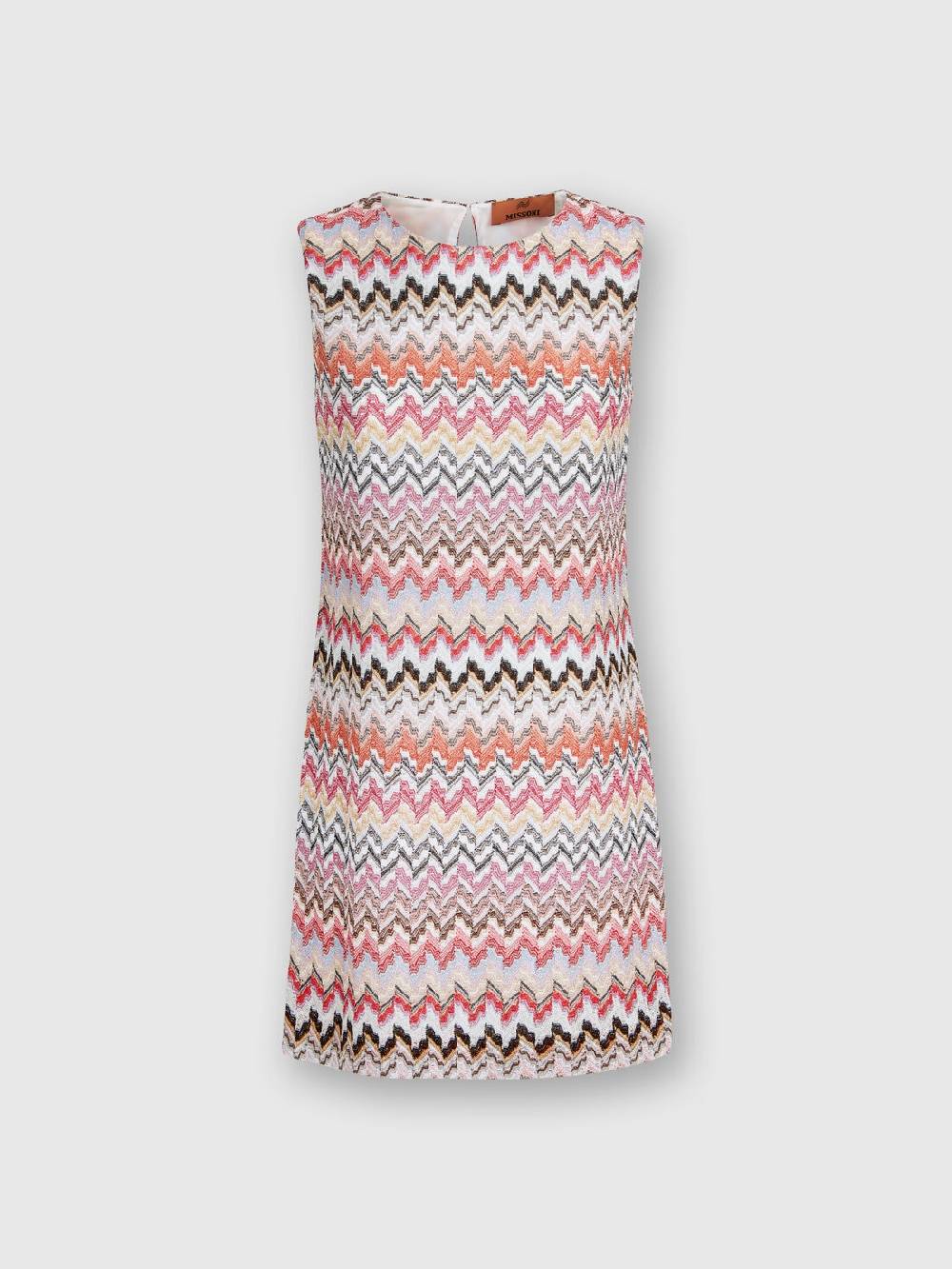 Missoni Mini-abito in misto viscosa lamé zig zag Negozi Online