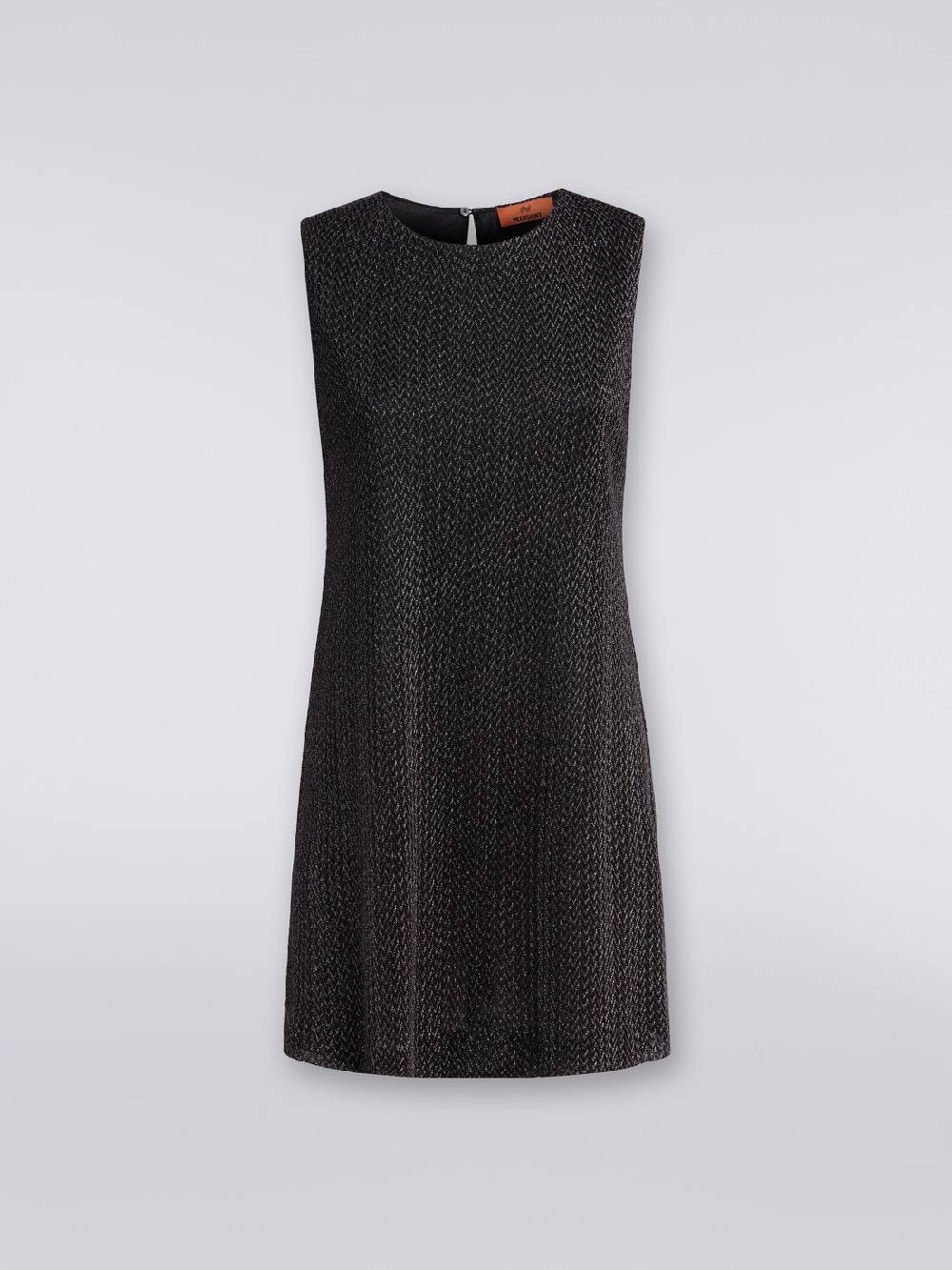 Missoni Mini-abito senza maniche in viscosa lamé Consegna Veloce