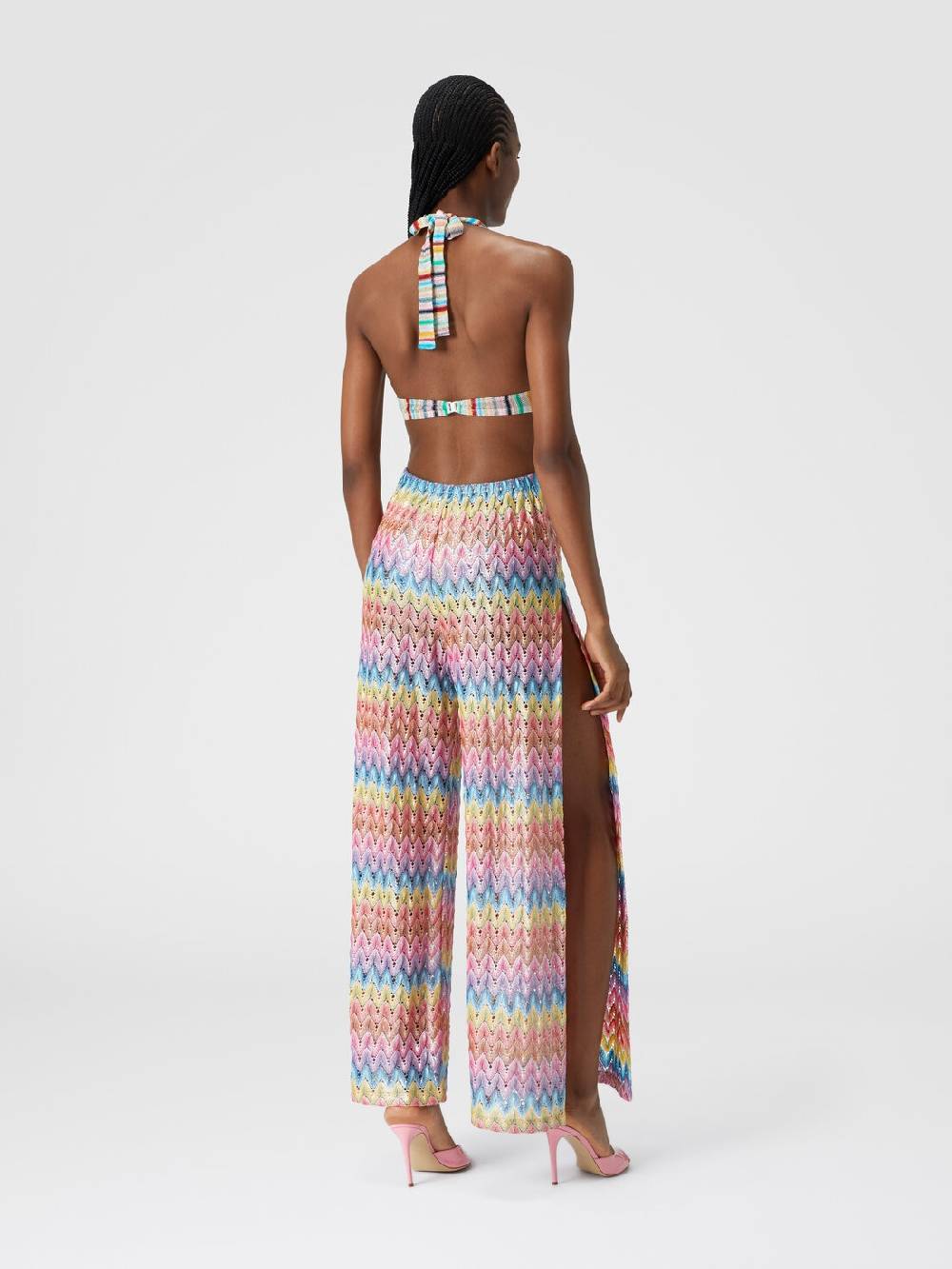Missoni Tuta patchwork in misto cotone con dettagli cut out Offerta