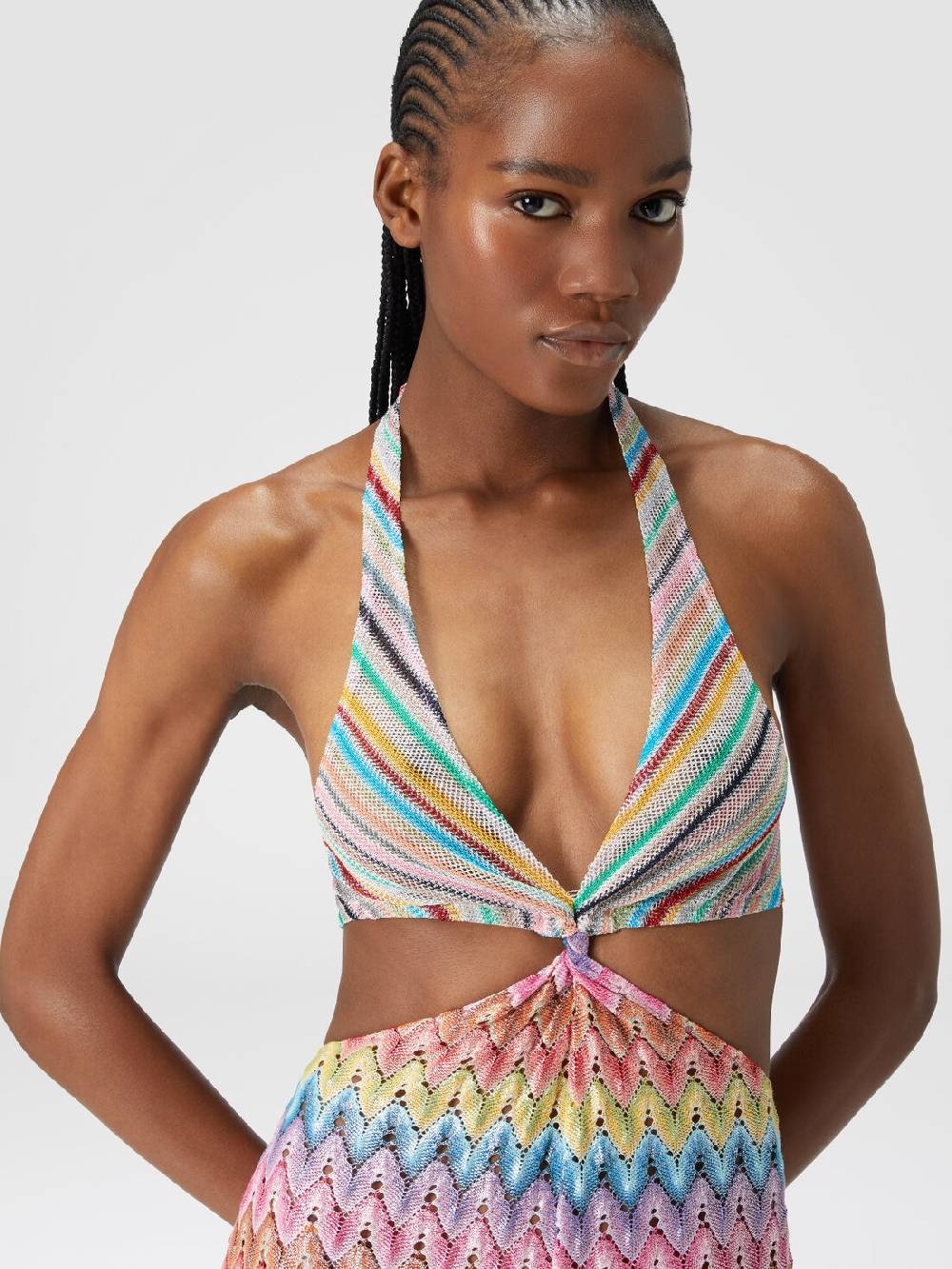 Missoni Tuta patchwork in misto cotone con dettagli cut out Offerta